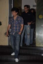Salman Khan, Sajid Nadiadwala at special screening of Bodyguard in Pixion, Bandra, Mumbai on 29th Aug 2011 (54).JPG